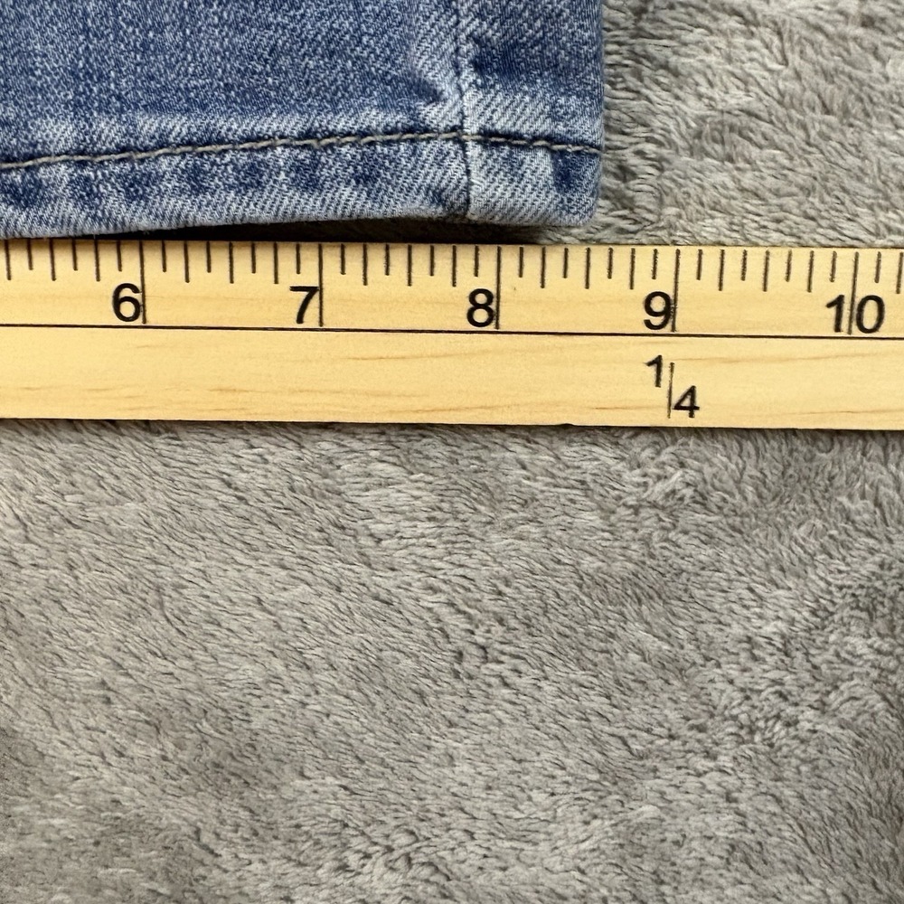 Lee Riders Midrise Capri Women's 38.5x22 Medium Wash Denim Cropped Jeans SEE DES - Picture 11 of 11